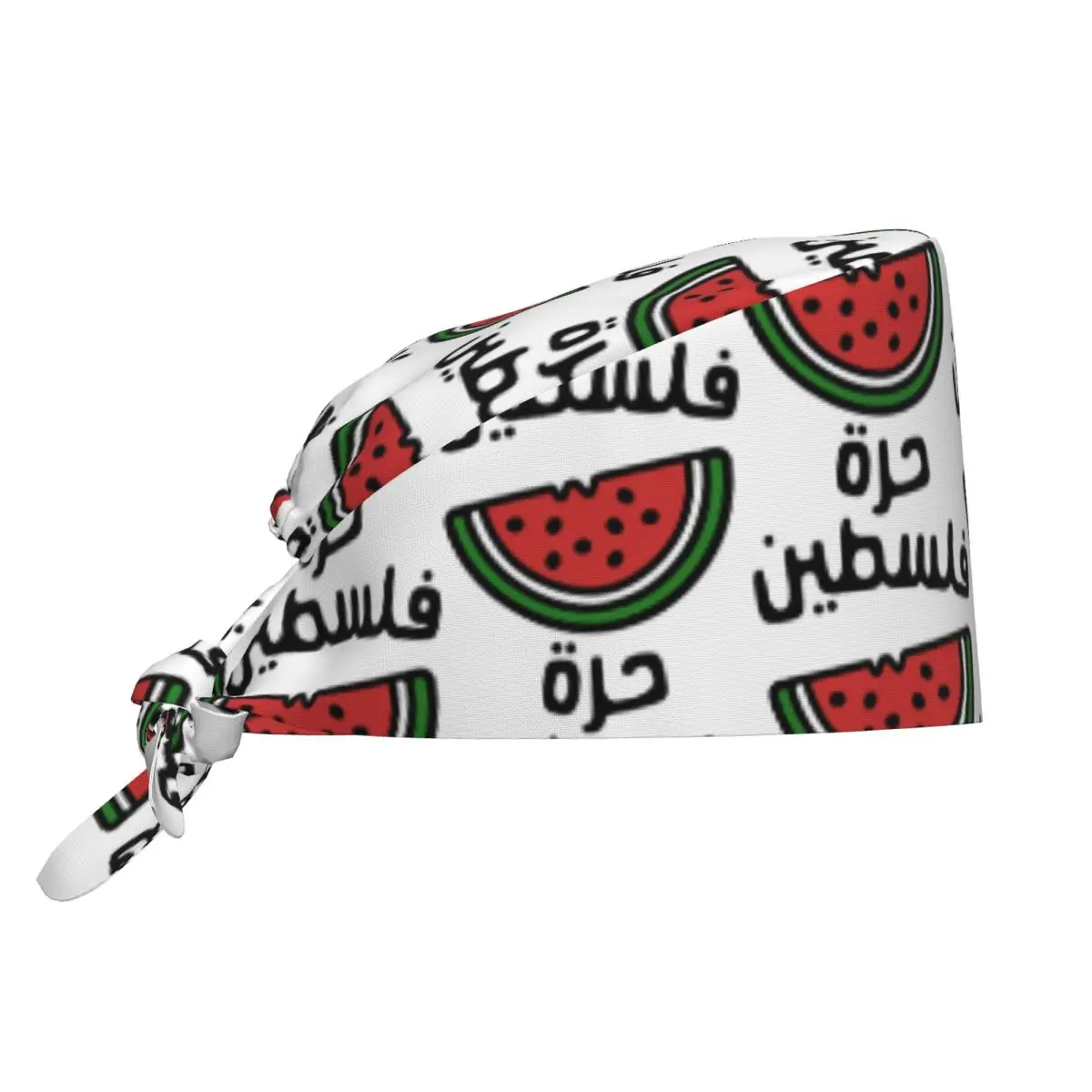 البطيخ خريطة السلام الدعك القبعات الكوفية Hospita الطبية التمريض قبعة جراحية للرجال النساء ممرضة طبيب الأسنان سبا قبعات العمل قبعة #2