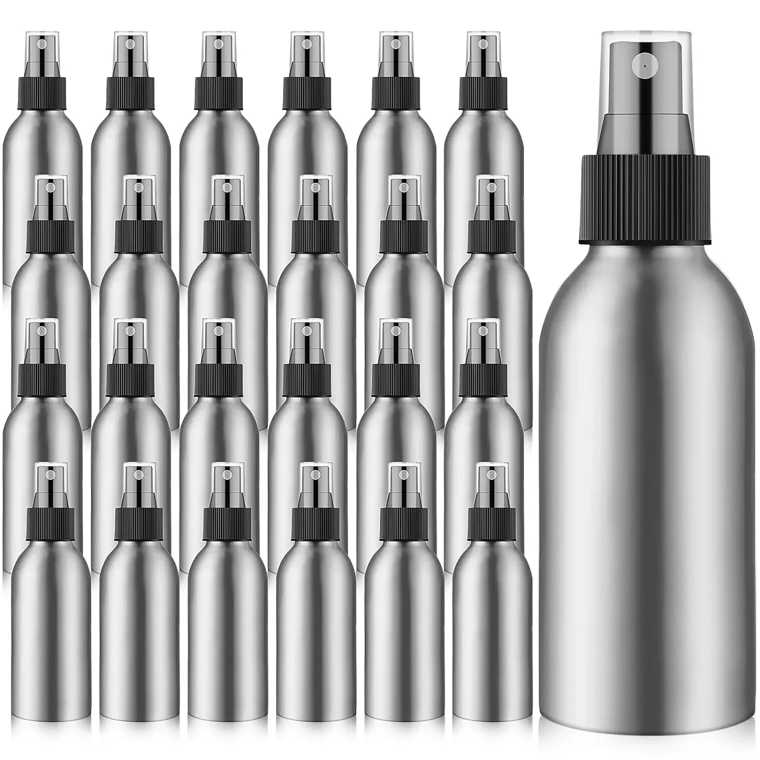 Garrafa De Spray De Alumínio Emptyt, Garrafa Cosmética, Mini Garrafas De Atomizador De Metal, Tamanho De Viagem Para Cosméticos, 30ml-120ml, 1Pc