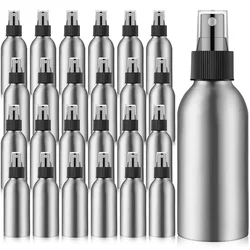 1Pcs 30ml-120ml Emptyt Aluminum Spray Bottle Cosmetic Bottle Mini Metal Atomizer Bottles Travel Size for Cosmetics