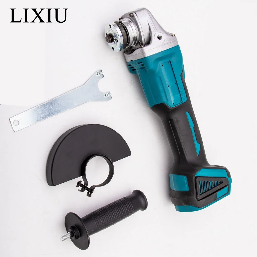 

Electric Angle Grinder Brushless Cordless Angle Grinder 100/125mm Compatible Makita 18V Battery Cutting Machine Power Tools