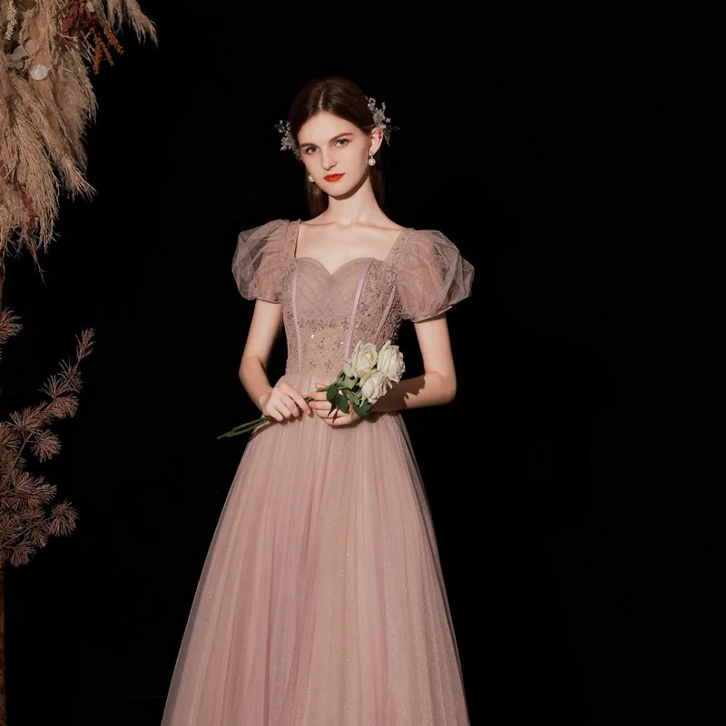 Bridesmaid Long Evening Dress Gown Student Petite Engagement Mother Of The Toast Wedding Party Formal De Fiesta Festa Vestidos