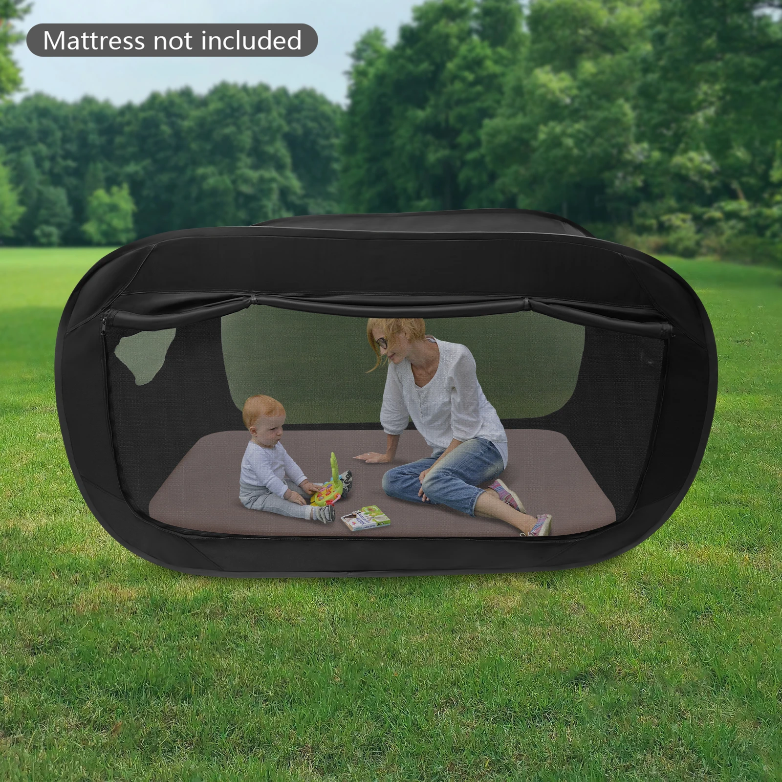 خيمة سرير محمولة منبثقة، خيمة ناموسية صيفية، قابلة للتنفس ‎   خيمة نوم للتخييم في الهواء الطلق والاستخدام الداخلي