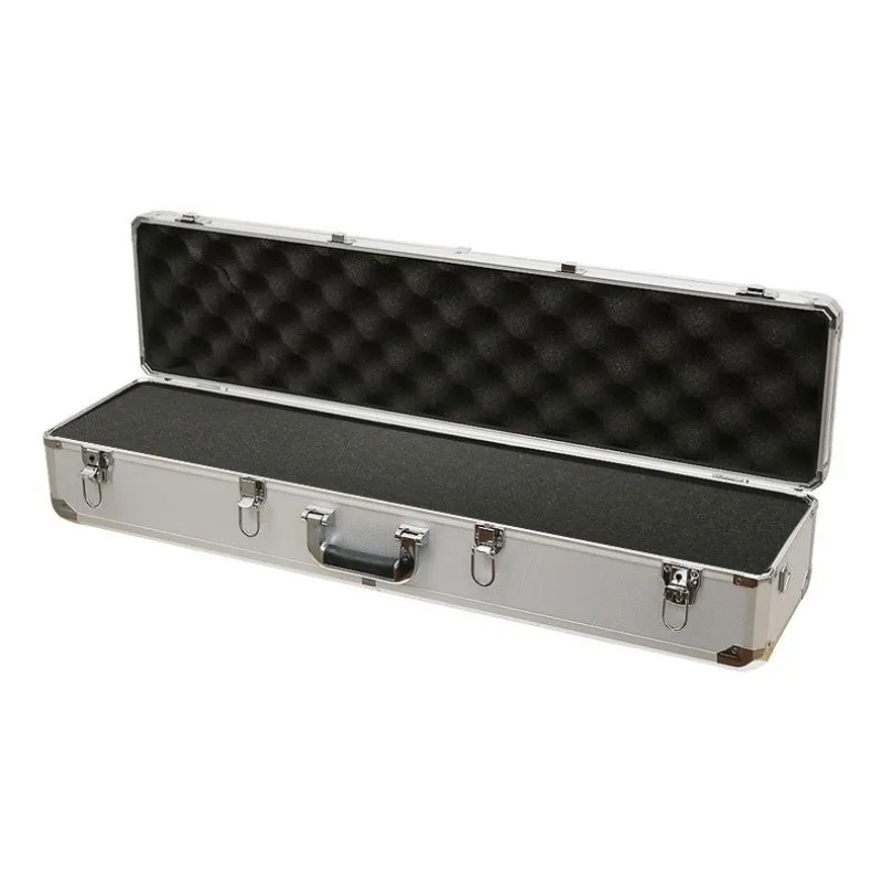Aluminum Alloy Tool Case Portable Hardware Storage Box Shockproof Instrument Equipment Organizer Box Camera DIY Sponge Suitcase