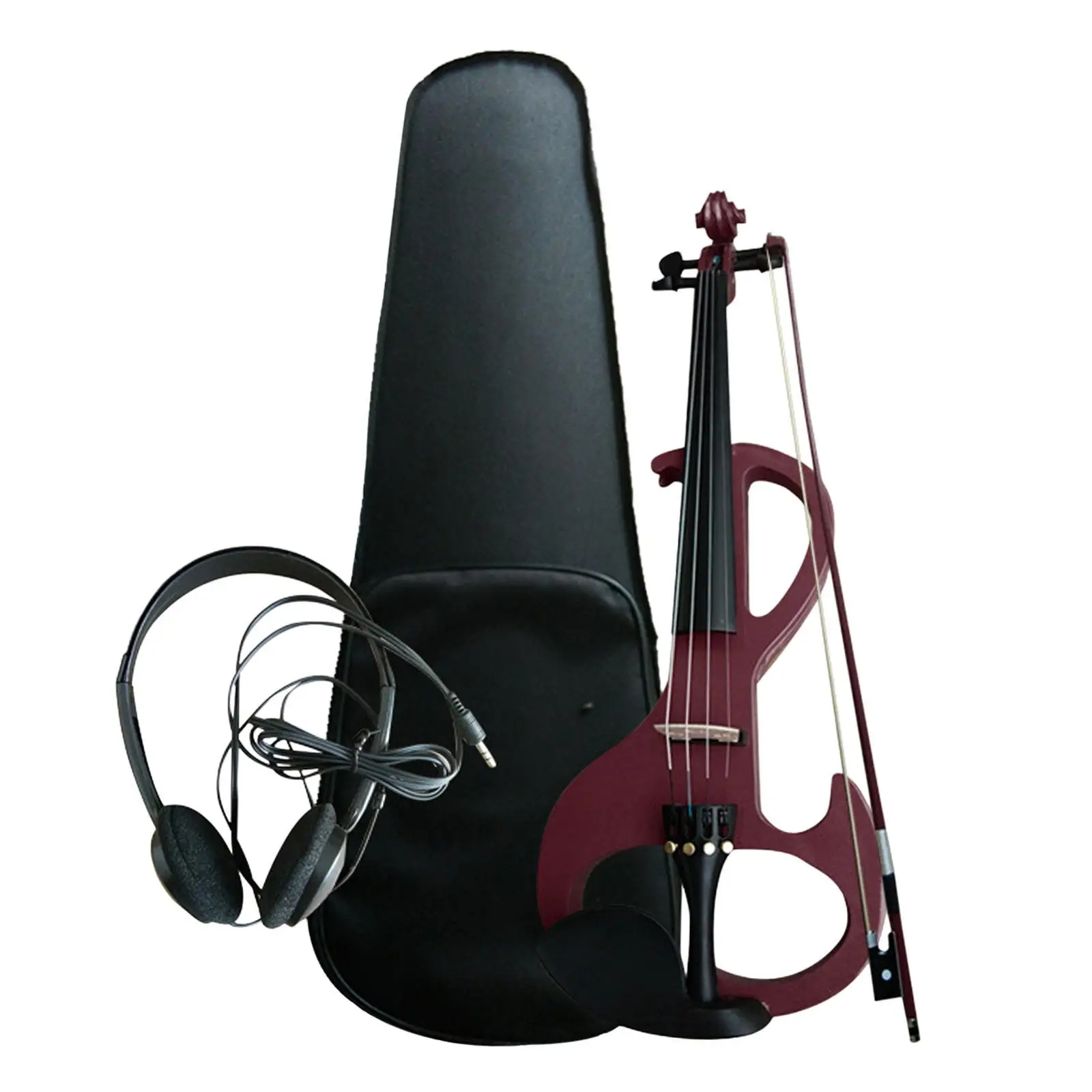 

Electric Violin Set Introductory Set with Hard Case and Headphone 4/4 Full Size