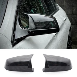 Horn caps M style High Quality Black side wing mirror Cap Cover for BMW 5 6 7 serie F01 F02 F03 F04 F06 F07 F10 F11 F12 F13