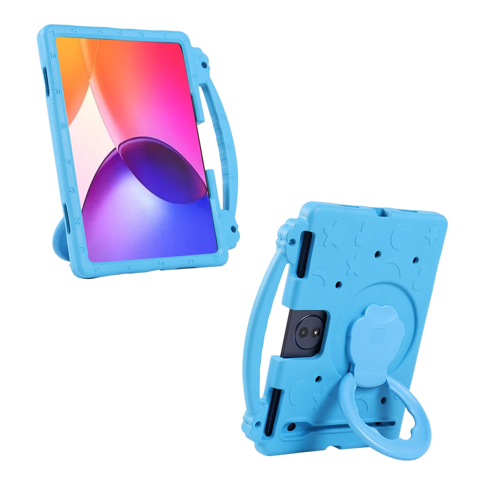 Soft EVA Cover Case For TCL TAB A1 Plus 12.2 inch Model 9445X Anti Fall Anti Scratch Protective Case With Rotate Stand Pen Loop