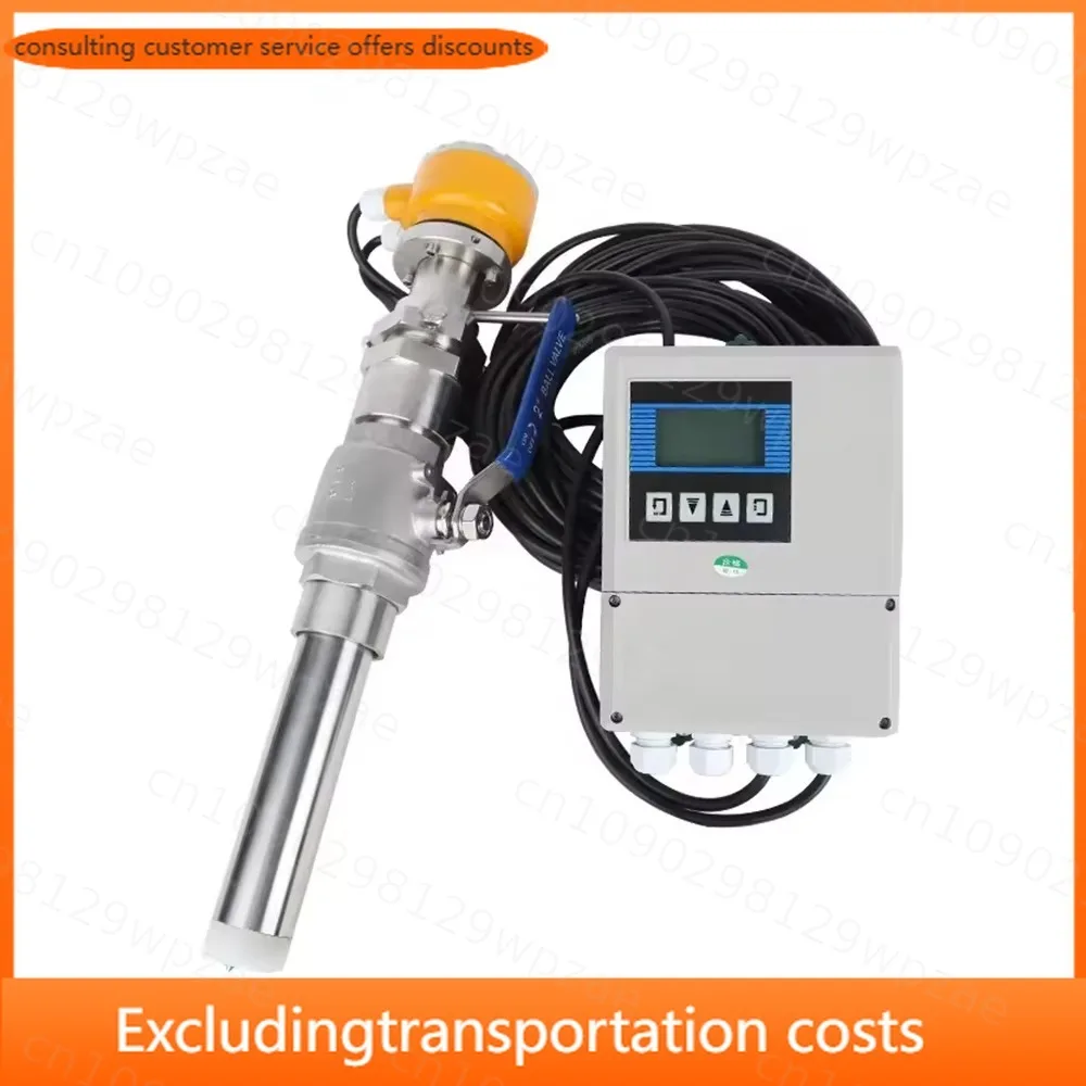 Pokcenser RS485 Sewage Water Flow Transmitter 4-20ma Pulse Electromagnetic Flow Meters for Liquid OEM Customized Support