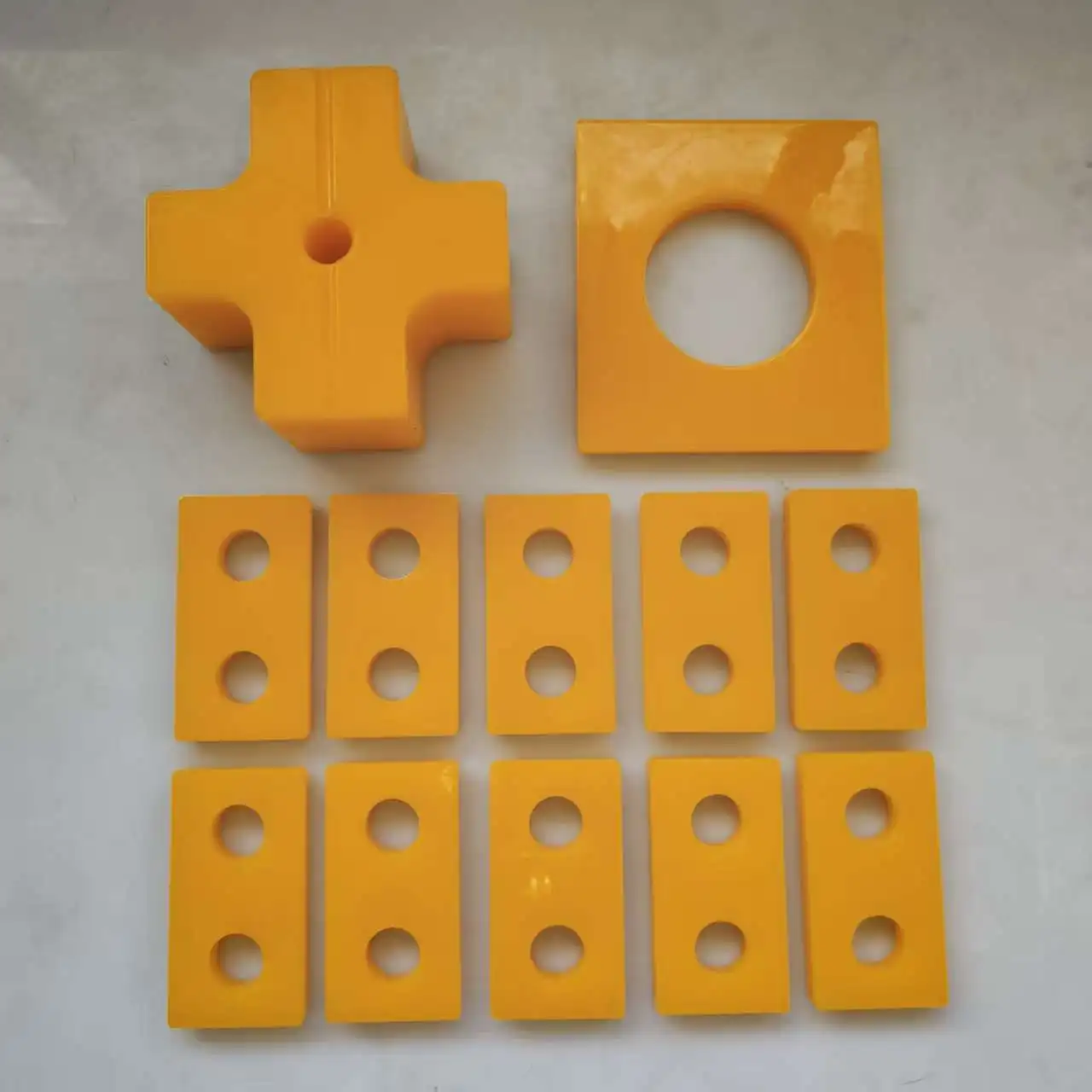 Hydraulic Breaker Upper Lower Cushion Side Plate Shock Absorber, Fit SB50 SB60 SB70 SB81 SB100 SB121 Breaking Hammer view 2