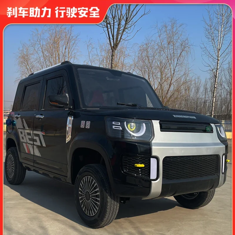 Adult Defender Electric Four Wheel New Energy Home commuting Vehicle Oil Electric Dual Use Low Speed Battery Electric Vehicle