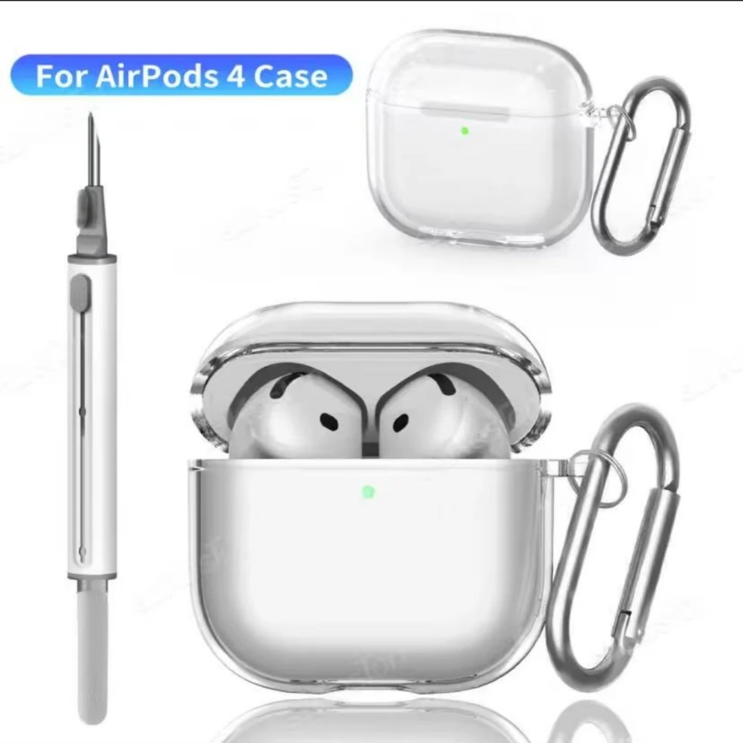 حافظة شفافة لأجهزة AirPods 3 2 1 Pro Pro2 حافظة شفافة ناعمة من البولي يوريثان الحراري لسماعات الرأس اللاسلكية Air Pods Pro 2 غطاء حماية لسماعات الأذن