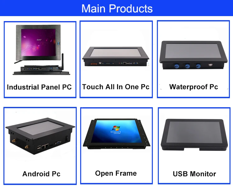 Sunligt Readeable IP67 Waterproof Linux Industrial Embedded Touch Sreen Panel Pc