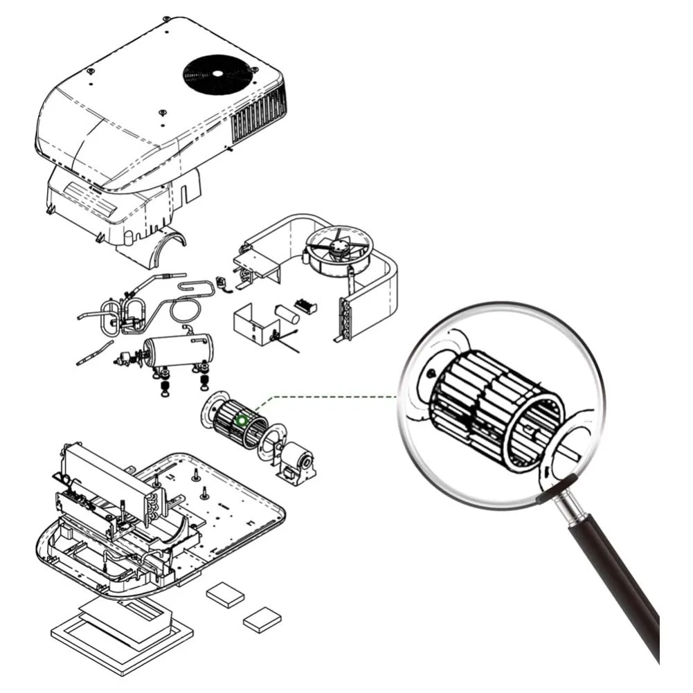 Air Conditioning System Blower Wheel Blower Wheel For Air Conditioner Efficient Cooling Easy Installation Quiet Operation