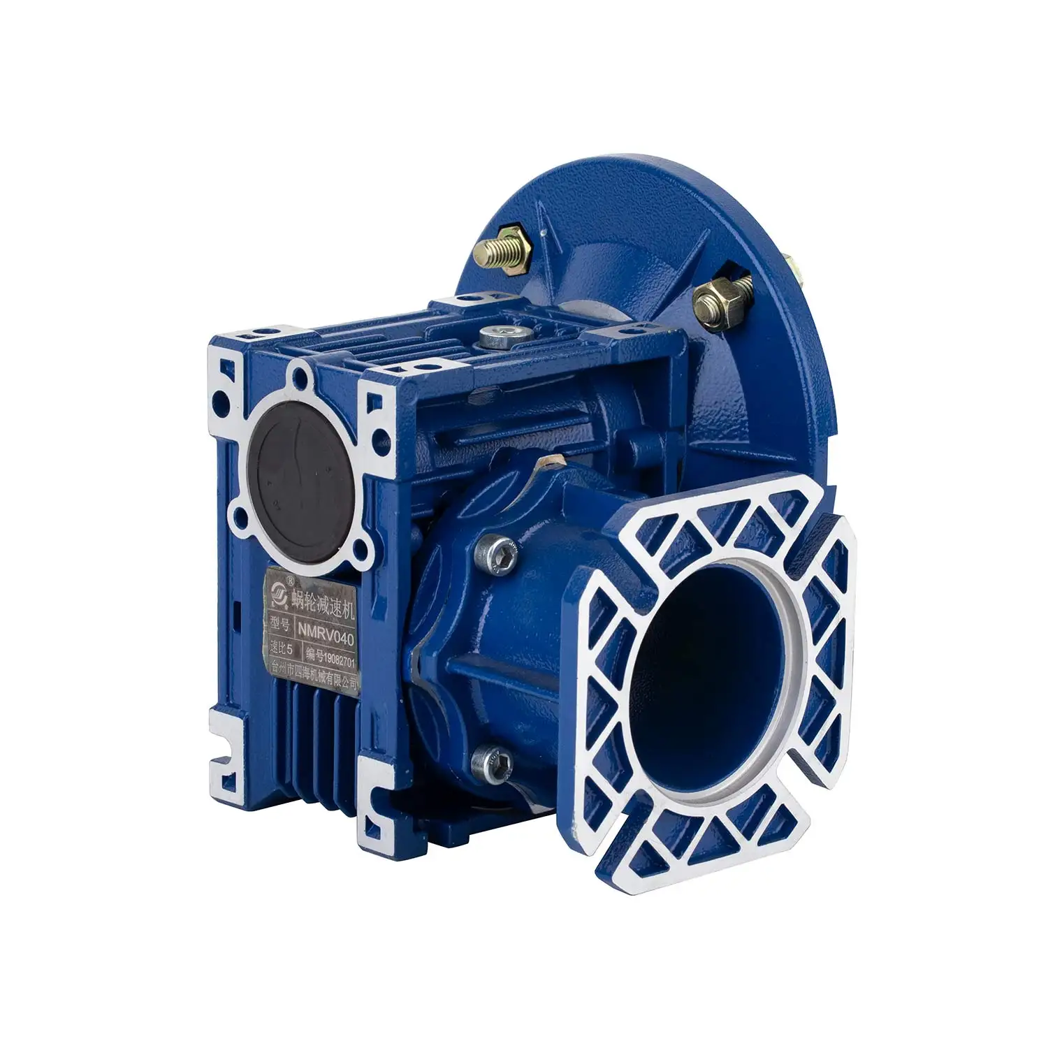 

Industrial Chinese Power Transmission Mechanical Reducer Gear Box Series Worm Motor Gearbox with Output Flange