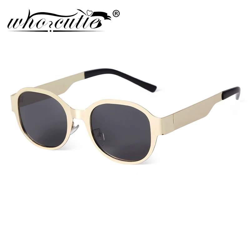 Retro Metal Frame Oval Square Sunglasses for Women Men Brand Designer Driving Aviation Male Shades Lens Luxury Sun Glasses UV400