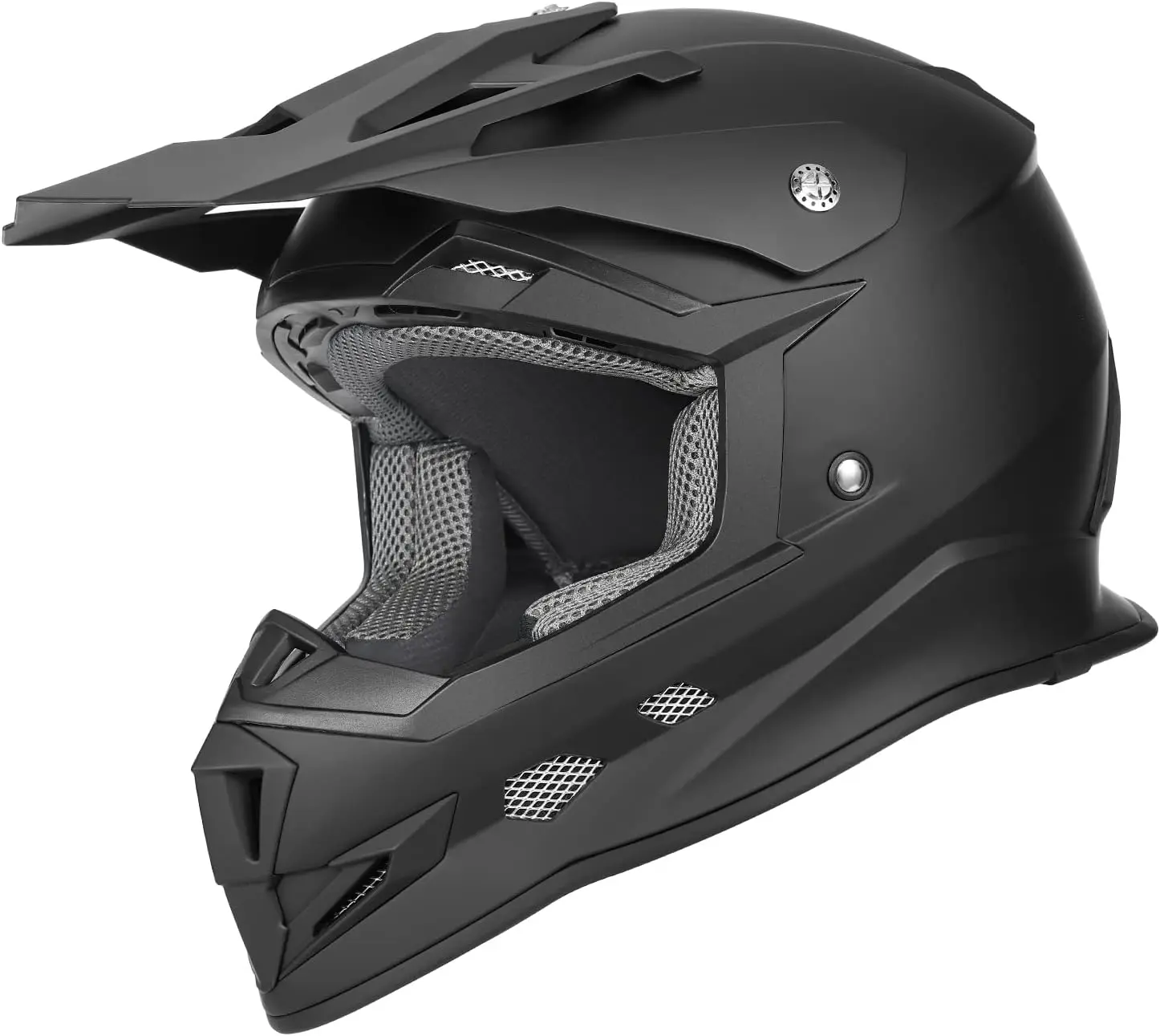 

GX23 Dirt Bike Off-Road Motocross ATV Motorcycle Full Face Helmet for Men Women, DOT Approved (Sear Green, Large)