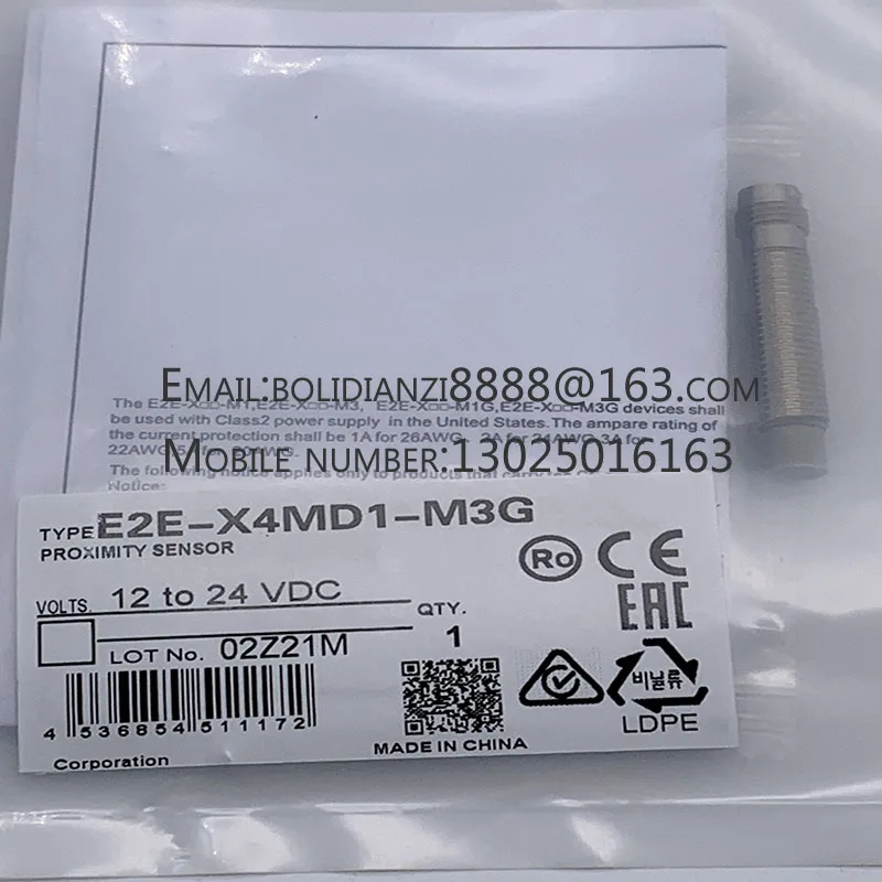 

New proximity switch sensor E2E-X4MD1-M1G-Z E2E-X4MD2-M1G-Z E2E-X4MD1-M1G One year warranty In stock