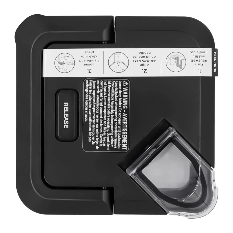 Запирающаяся крышка Запирающаяся крышка Крышка чашки блендера с текстурой из АБС-пластика Аксессуары для кувшина