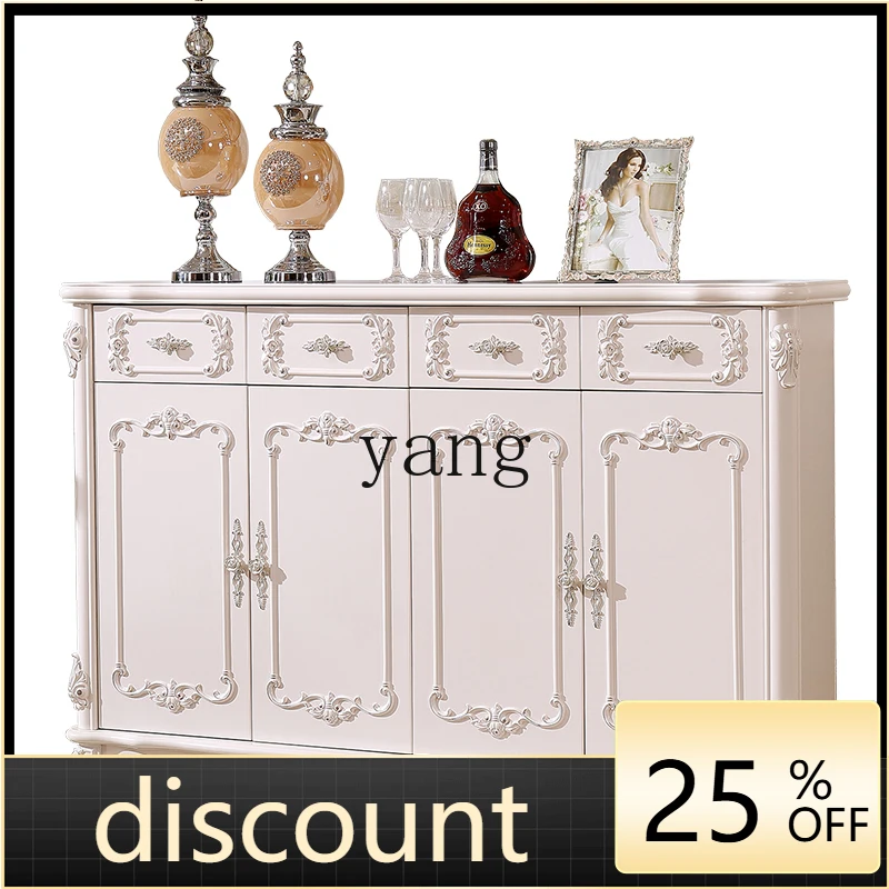 LMM storage porch cabinet ivory white storage simple locker