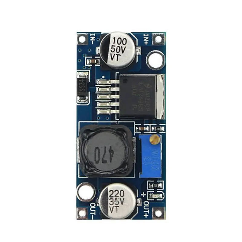 ABYN-LM2596 5Pcs DC To DC Buck Converter Step Down Module 3.0-40V To 1.5-35V For DIY Electronics Projects Power Supply