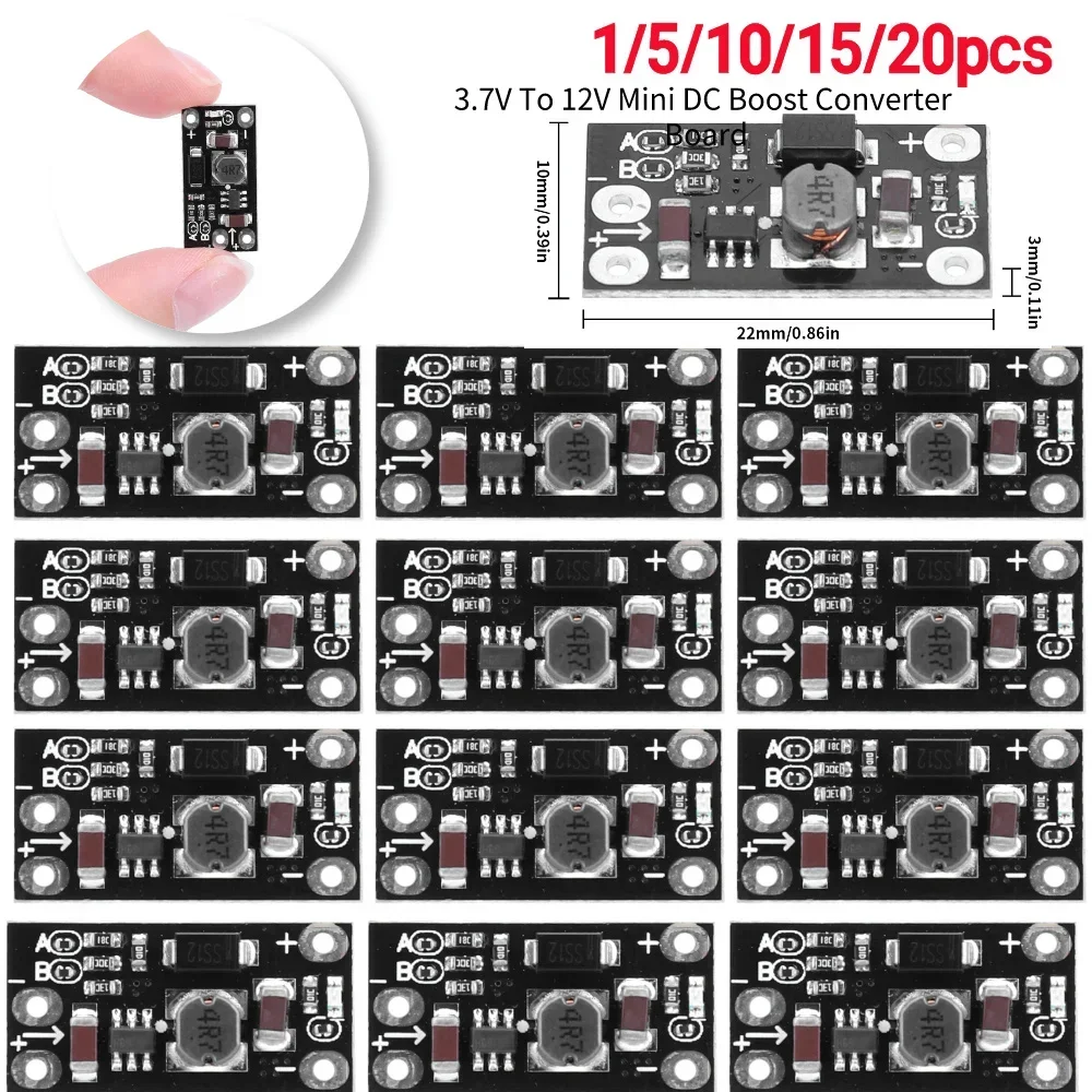 1-20Pcs 3.7V To 12V… - image