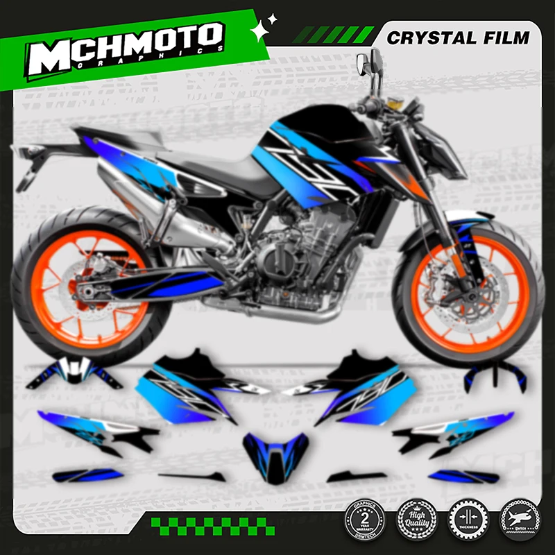 

MCHMFG For Duke 790 890 KTM 2018 2019 2020 2021 New Style Motorcycle Graphics Decals Stickers Kits