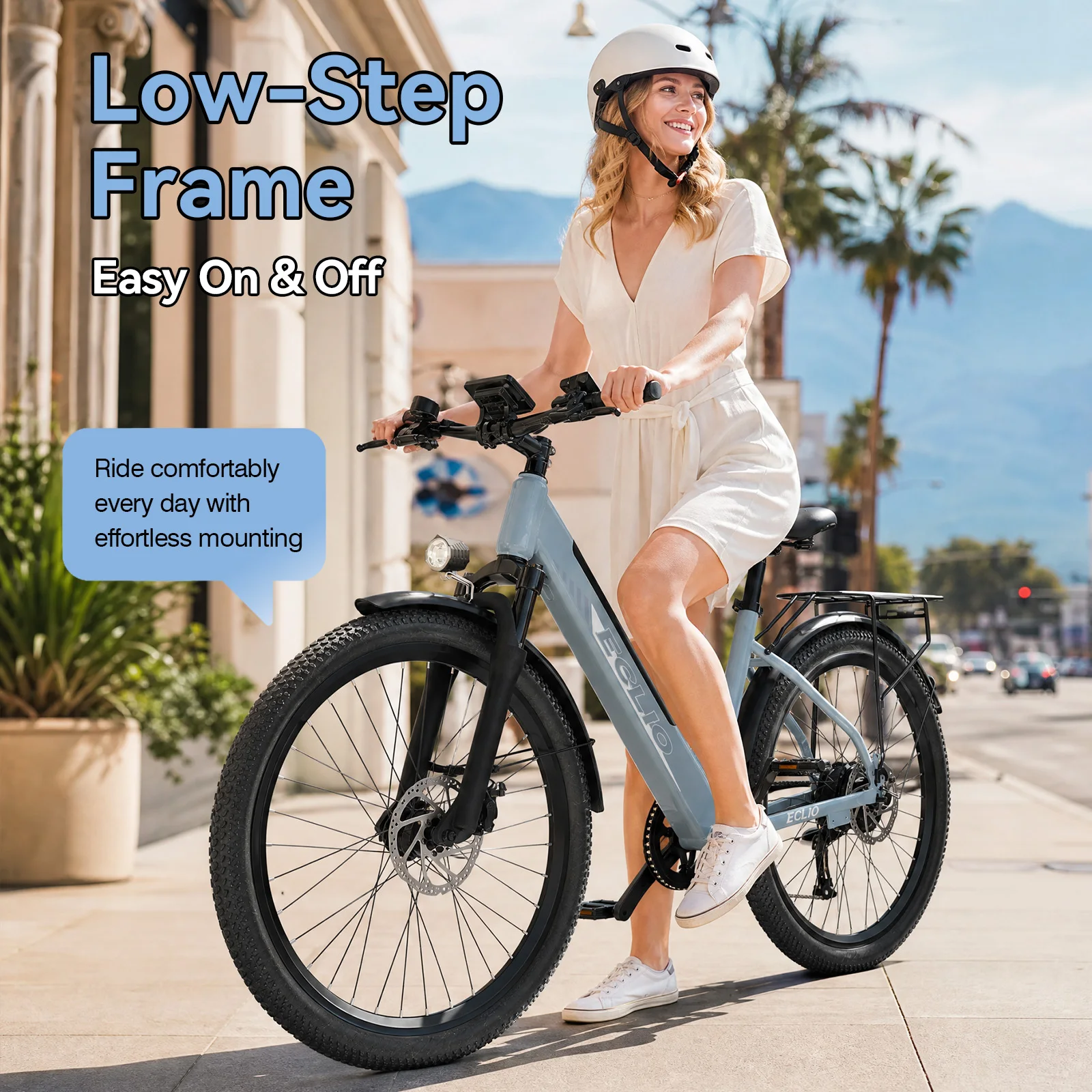 Electric Bike for Adults, 750W Peak Motor, 26” Ebike with 48V 10Ah Built-in Battery, 30-48 Miles Range, 20 MPH, 7-Speed Commuter Electric Bicycle for Men and Women, UL 2849 Safety Standard
