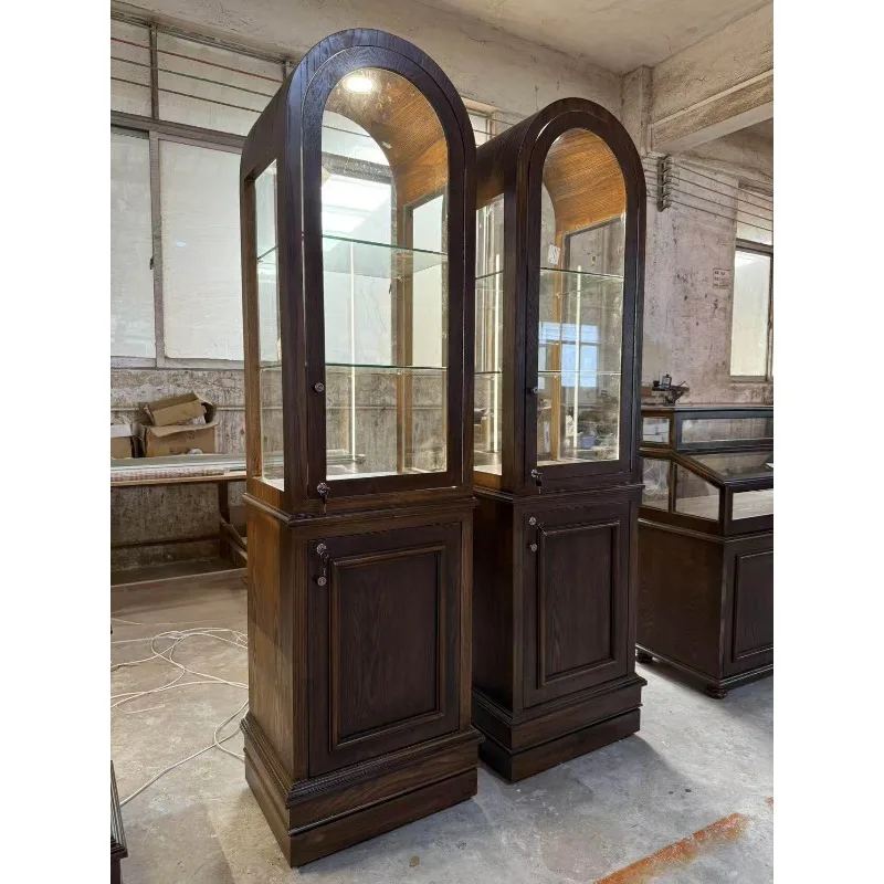 Medieval store jewelry display cabinet, jewelry Nakajima shelf