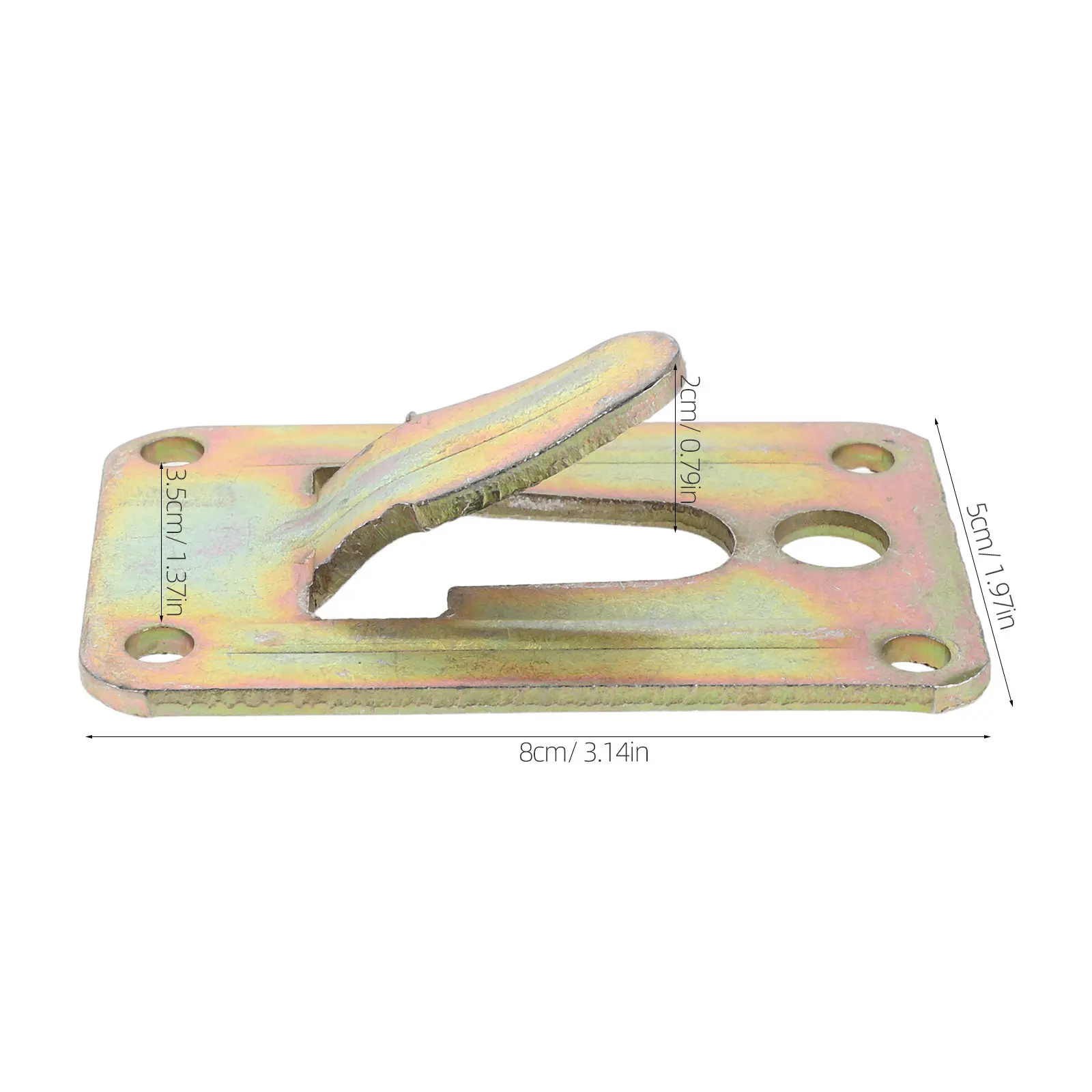 2Pcs Heavy Duty Water Heater Bracket Thickened Metal Wall Mount Support for Electric Tankless Heaters Garage Rv Camper Utility