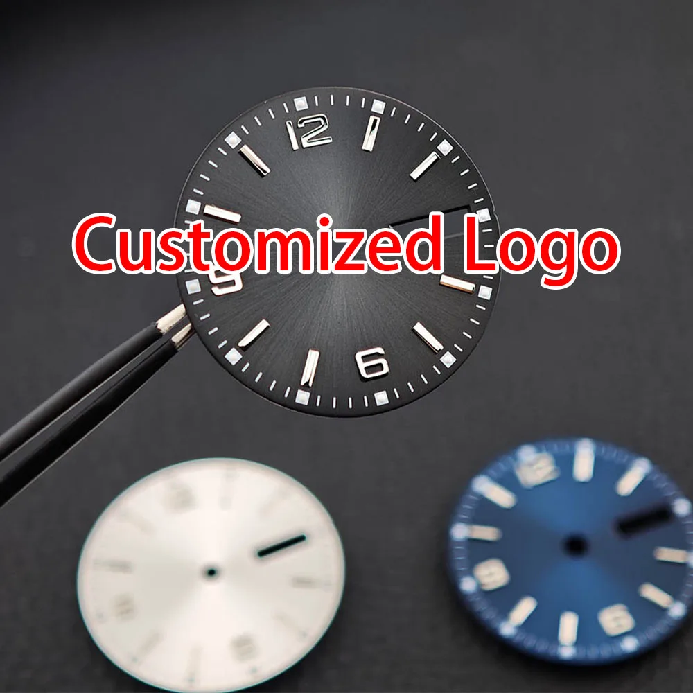 

28.5mm NH36 Dial NH36 Watch Parts 28.5mm Green Luminous Dial For Nh36 Movement Accessories 28.5MM NH36 Dial ﻿Accessoriess