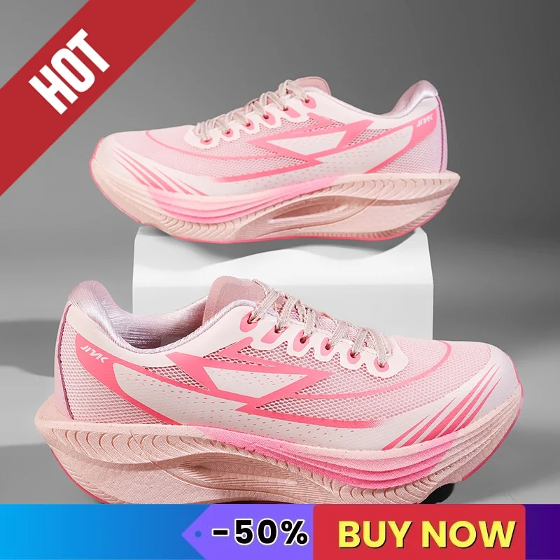 

NEW Men Sports Running Shoes Carbon Plate Marathon Breathable Comfortable Women Athletic Outdoor Walking Sneakers Air Cushion