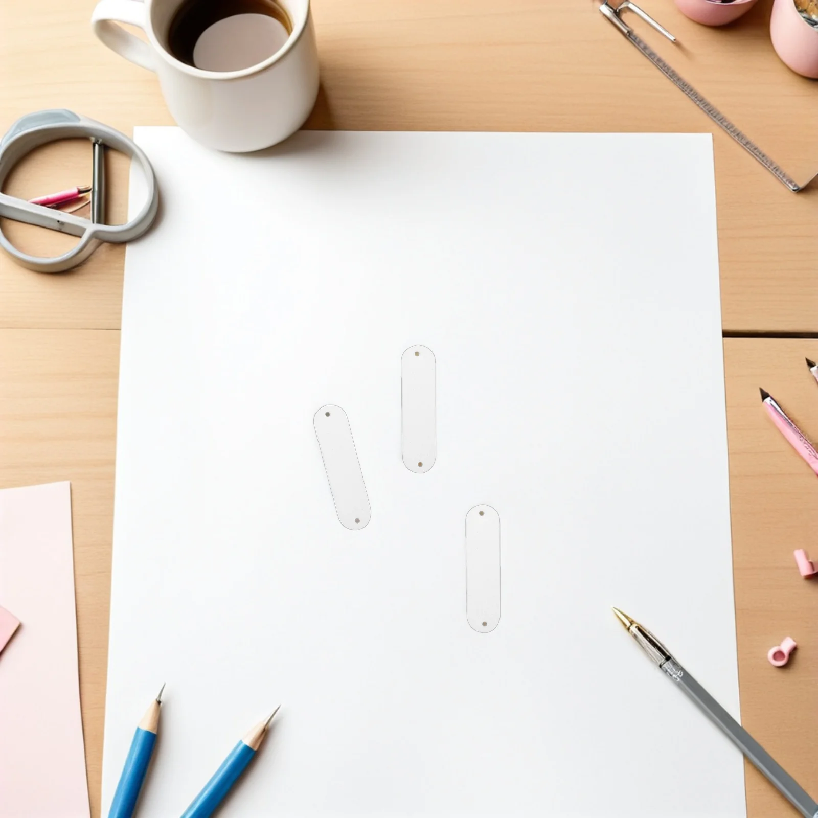 

120pcs Handmade Tags Pu Blank Sew On Labels For Diy Craft Bags Clothing Knitting Accessories Fabric Label