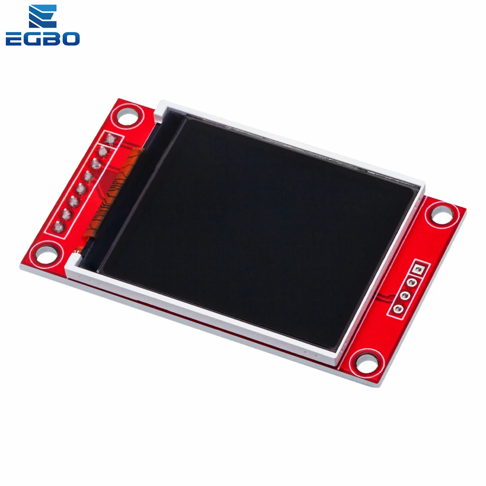 1 ~ 10PCS EGBO 1.8 นิ้วโมดูล TFT LCD หน้าจอ LCD โมดูล SPI serial 51 ไดรเวอร์ 4 IO driver TFT ความละเอียด 128*160 สําหรับ Arduino