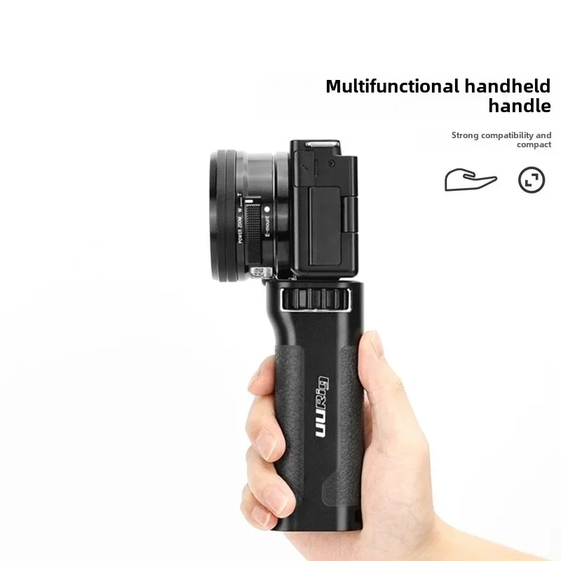 Camera Handle Grip Photography Handheld Stabilizer with 1/4 Inch Screw for DSLR Camera Sports Camera Video Light Vlog