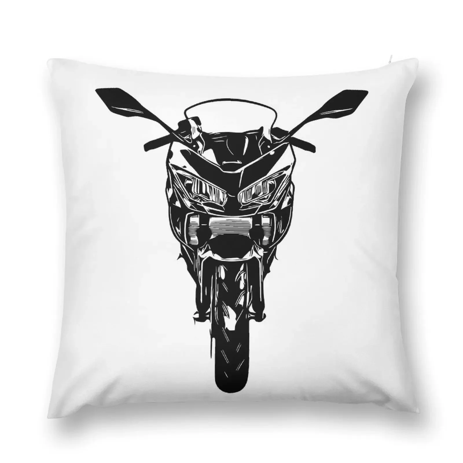 

Motorcycle Ninja 400 2018 Motorbike Art Throw Pillow christmas supplies Sofa Covers For Living Room ornamental pillows pillow