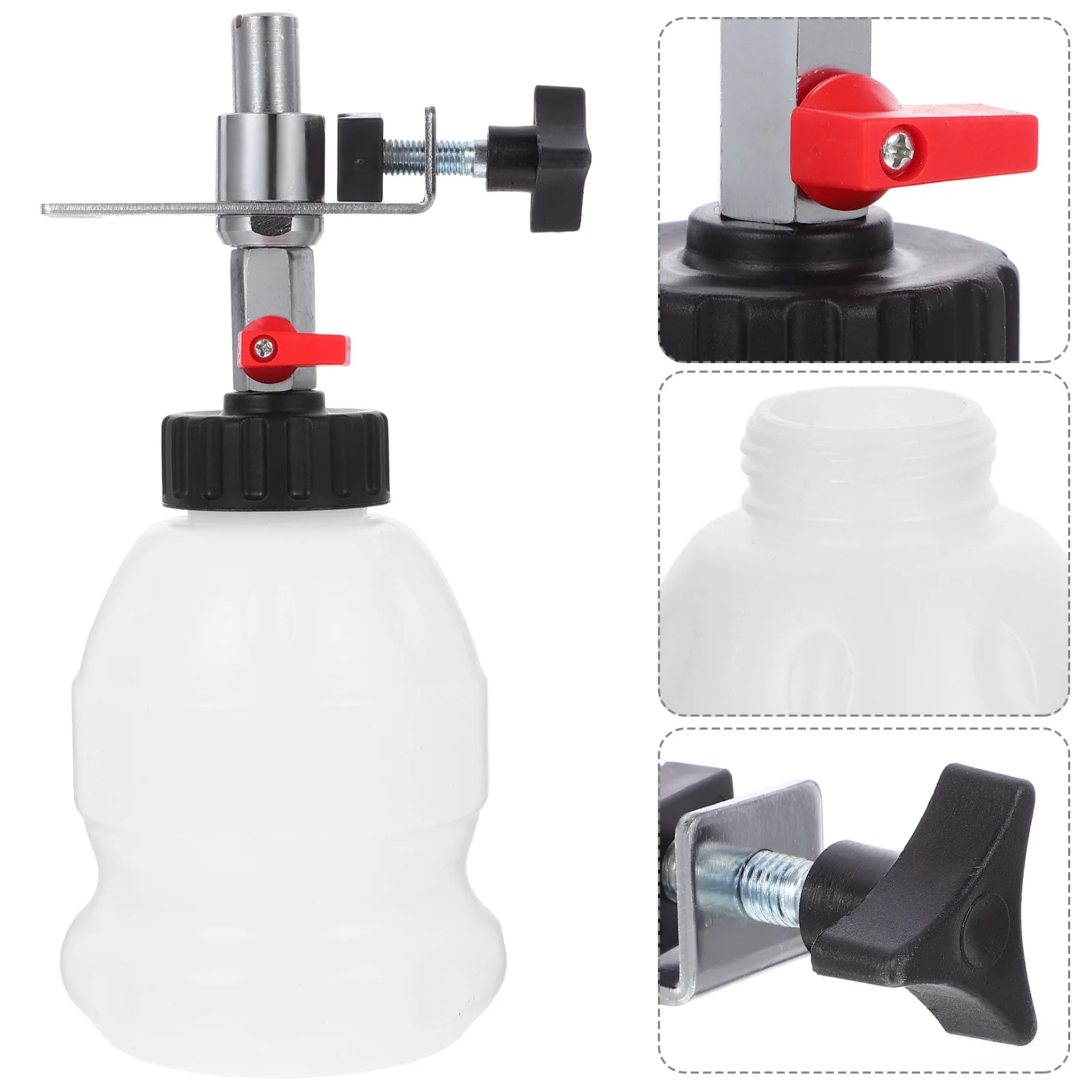 

1Pcs Brake Fluid Aspirator Pot 1L Strong Build Lightweight Car Brake Fluid Change Tool for Full System Refill Auto Tools