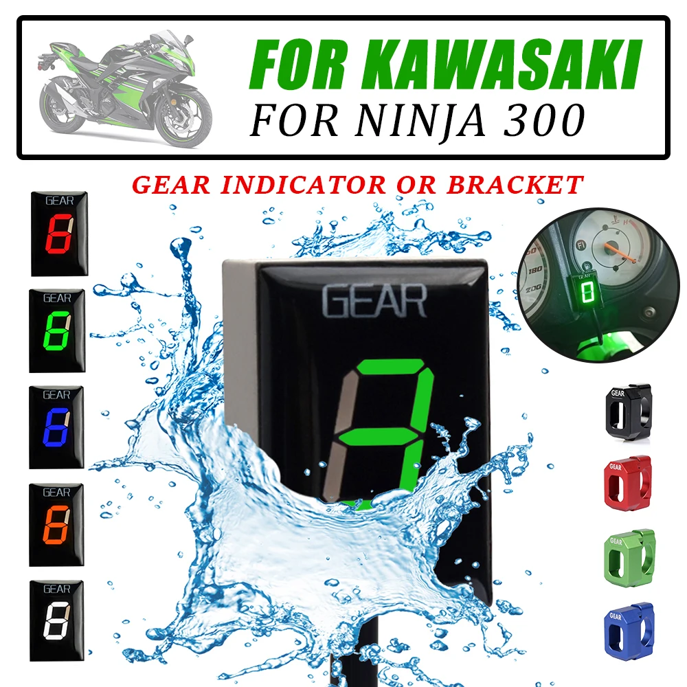 

For Kawasaki Ninja300 300 Ninja 300 300Ninja Motorcycle Accessories Gear Indicator Ecu Plug Speed Display Gear Display Meter