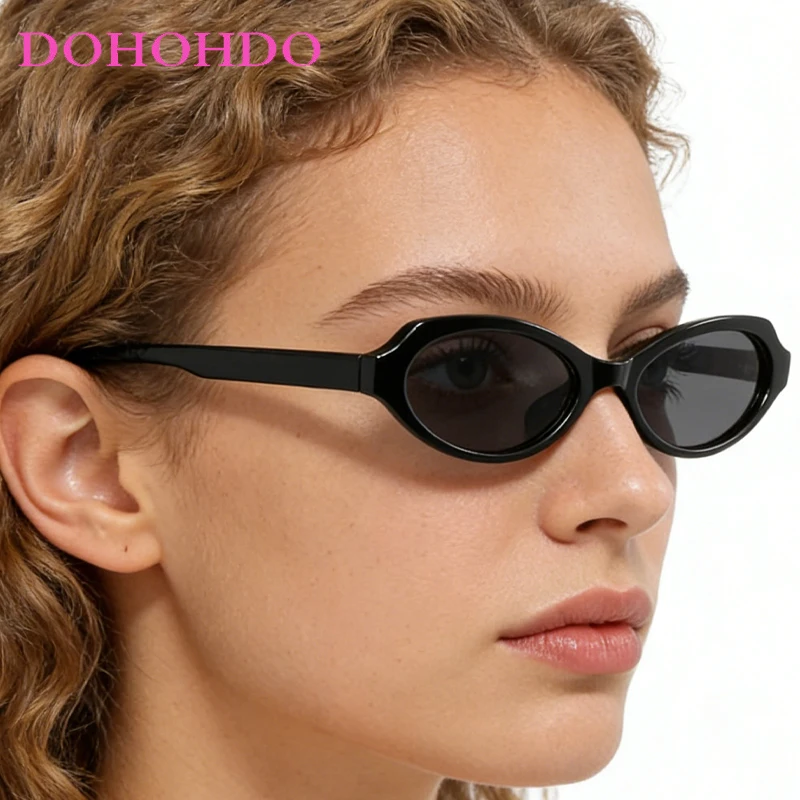 

Vintage Small Oval Sunglasses Women New Luxury Brand Designer Sunglasses Men Outdoor Travel Drive Eyeglasses Female UV400 Lentes