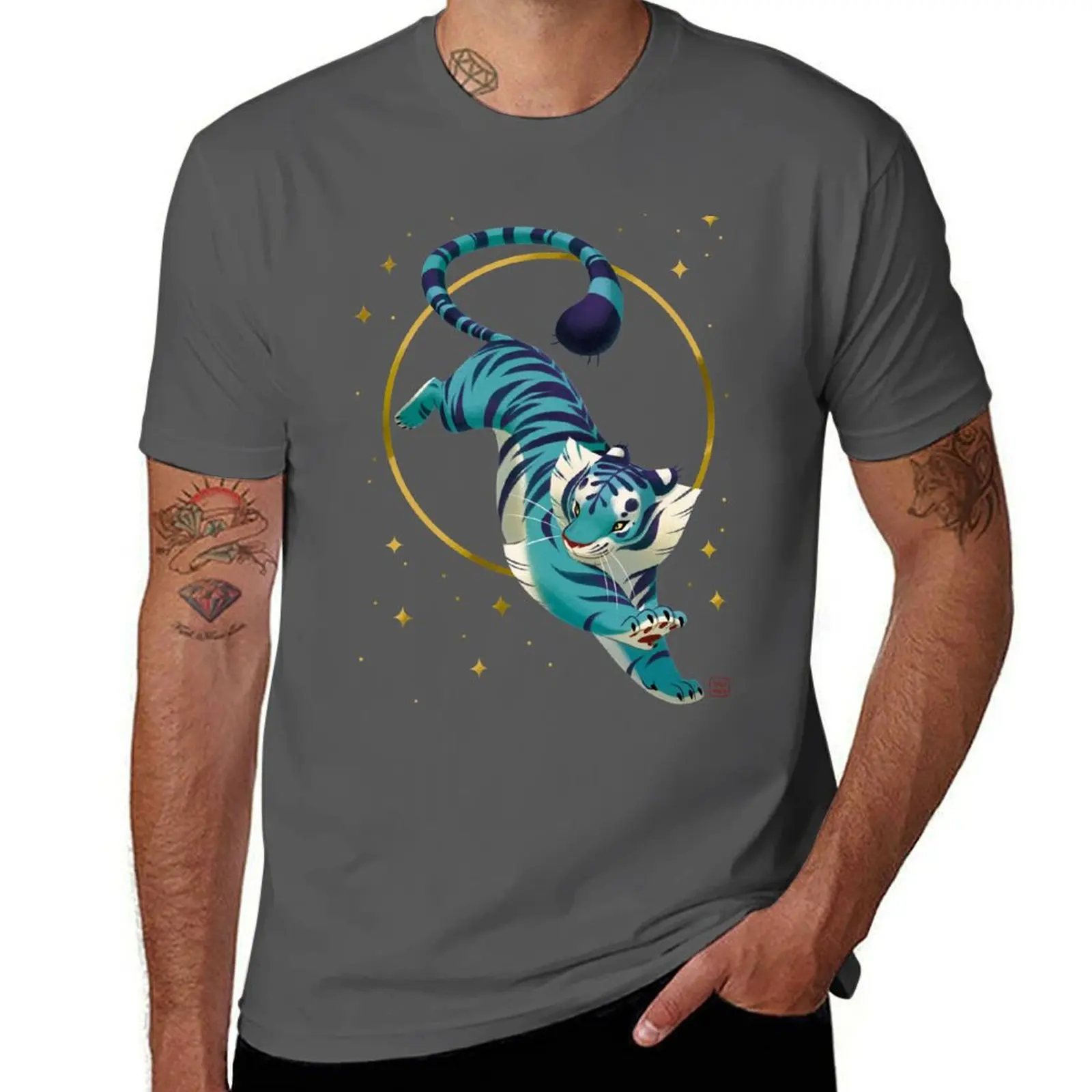 

Year of the tiger T-Shirt custom t-shirts plus sizes cute clothes topping mens t shirt graphic