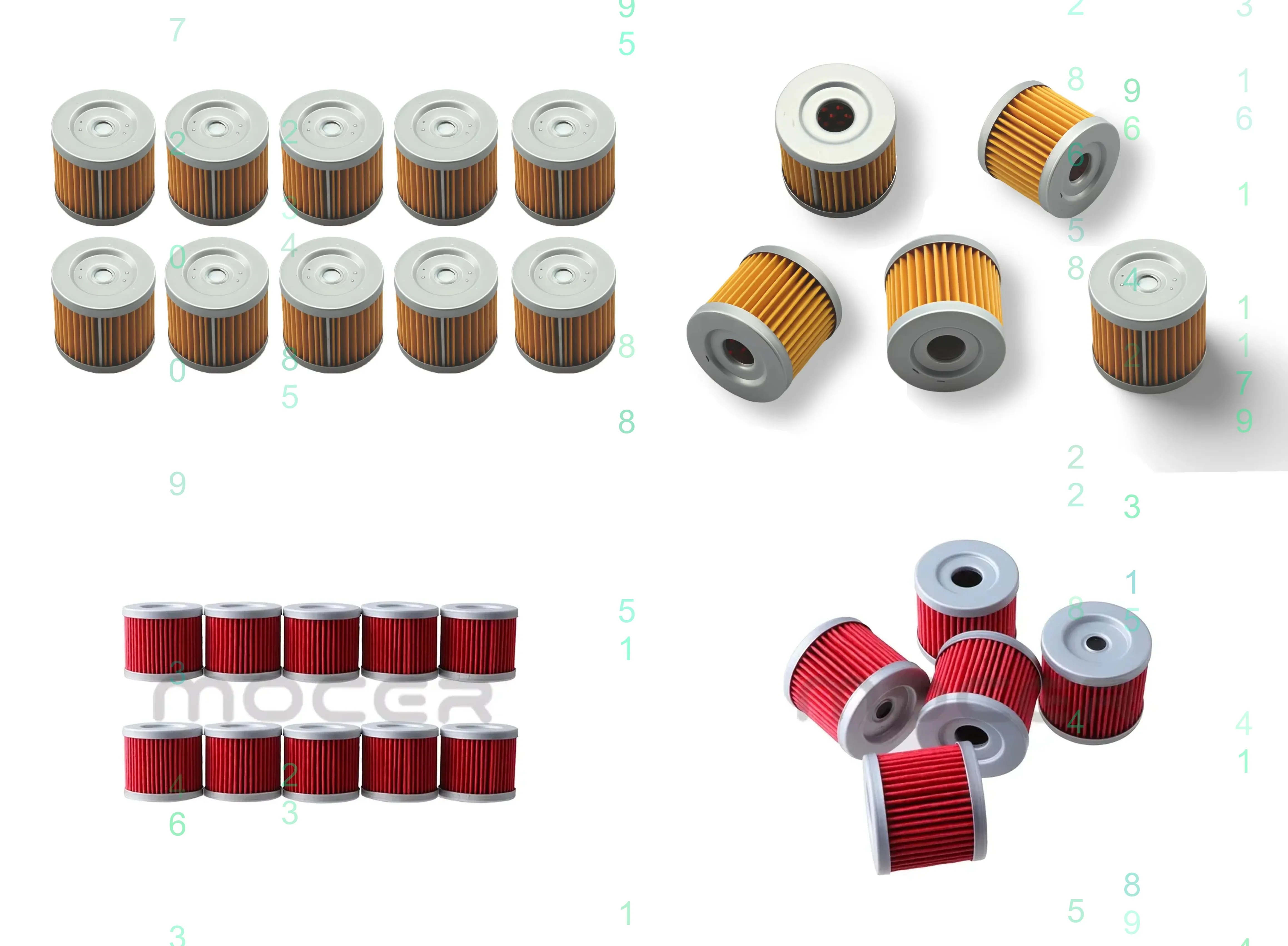 Universal Oil Filter For Zongshen CBS250 ZS170MM-5 CBS300 ZS174MN 4 Engine Dirt Bike ATV