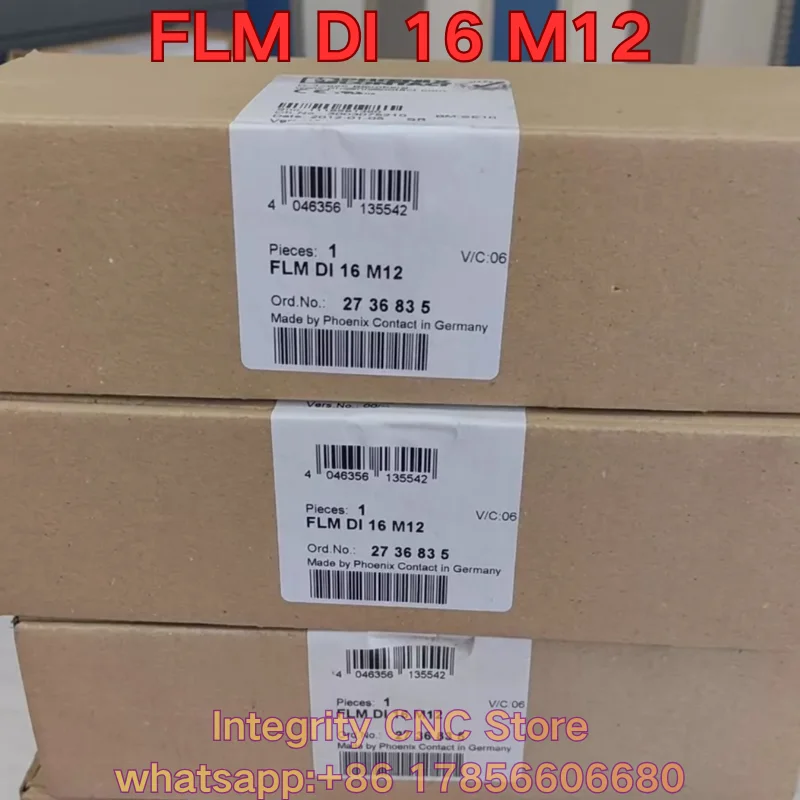 New FLM DI 16 M12 PLC module 2736835