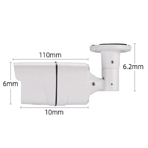 Anjielosmart 1080P AHD Security Camera Video Outdoor Waterproof Security Camera White Color 15M IR Night Vision Mini Cameras