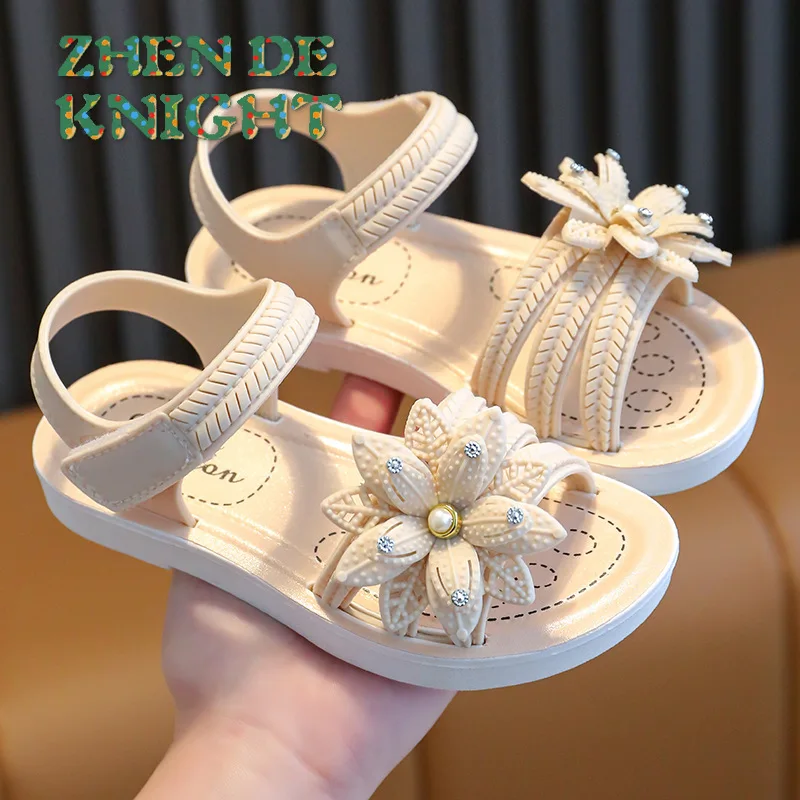 

Summer Sandals for Girls Casual Beach Shoe Comfortable Soft Sole Kids Shoes Fashion Non-slip Sandalias Breathable Sport Sandals