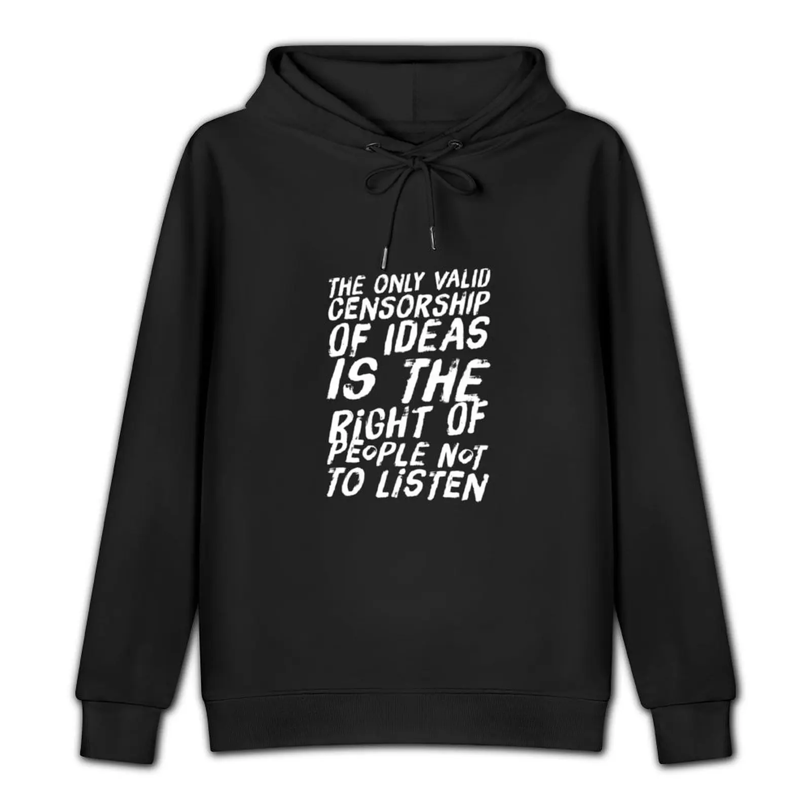 Don’t listen Pullover Hoodie autumn new products anime clothes hoodie oversize