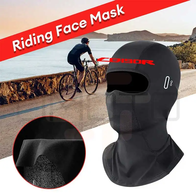 for HONDA CB190R Motorcycle Balaclava Thermal Winter Hat Cycling Full Face Mask Warm