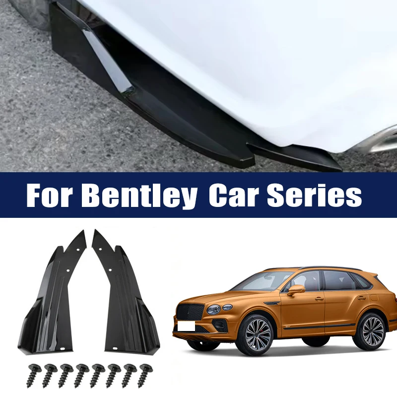 

Rear Bumper Lip Diffuser Splitter Canard Protector Front Spoiler Body Kit For Bentley Continental GT Flying Spur Bentayga Mulsan