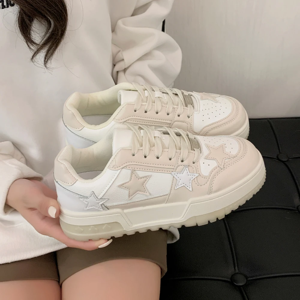 

Брендовые женские повседневные кроссовки, модная спортивная обувь со звездами для бега, женская теннисная обувь, обувь для скейтборда в стиле панк, хип-хоп, tenis de mujer