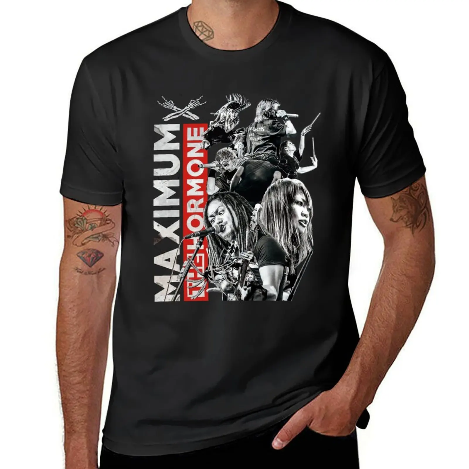 

Maximum the Hormone - What’s Up, People! T-Shirt animal prinfor boys designer shirts vintage clothes t shirt for men