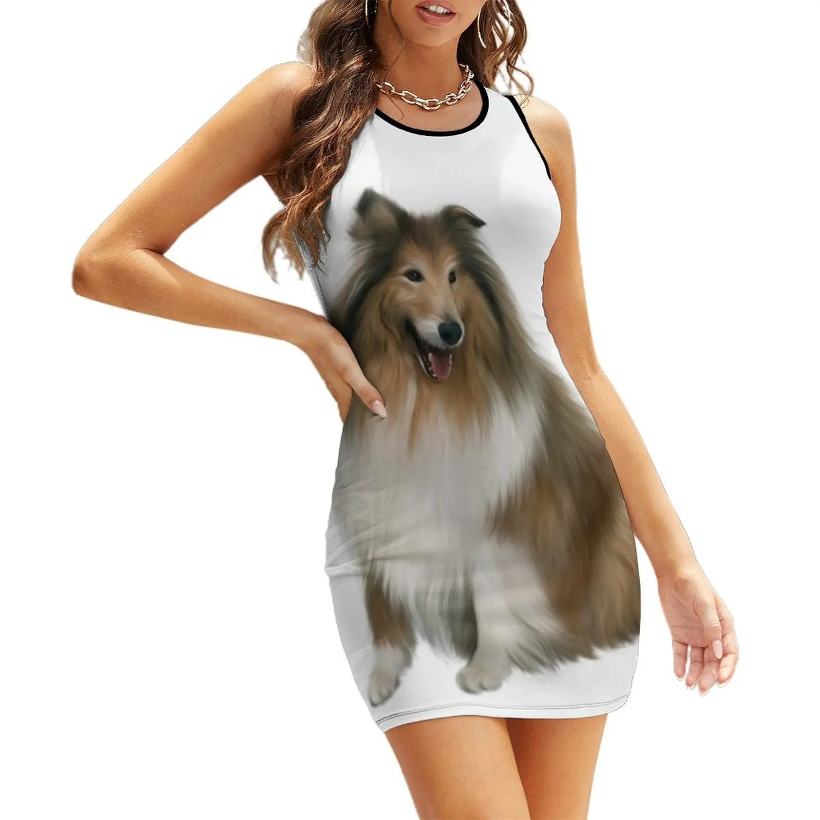 

LASSIE Sleeveless Sundress summer clothes for women Bridesmaid dress woman dresses with long sleeves wedding dresses for parties
