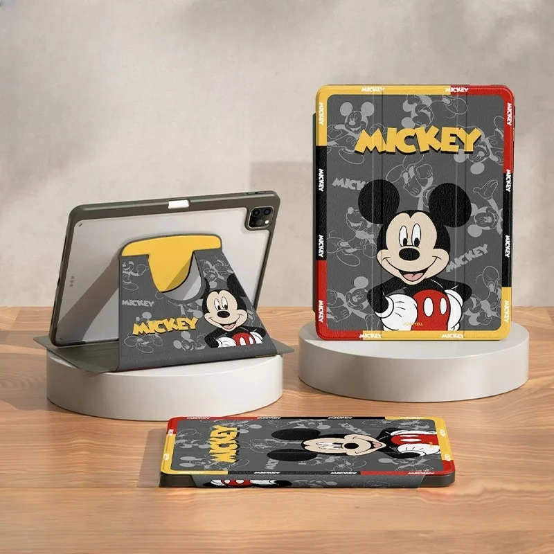 حافظة ميكي لجهاز iPad Funda ipad 8/9/10 10.2in Air 4 5 10.9in M2 M3 A16 11in حافظة واقية Pro4 5 6 12.9in M4 13in غطاء لوحي #1