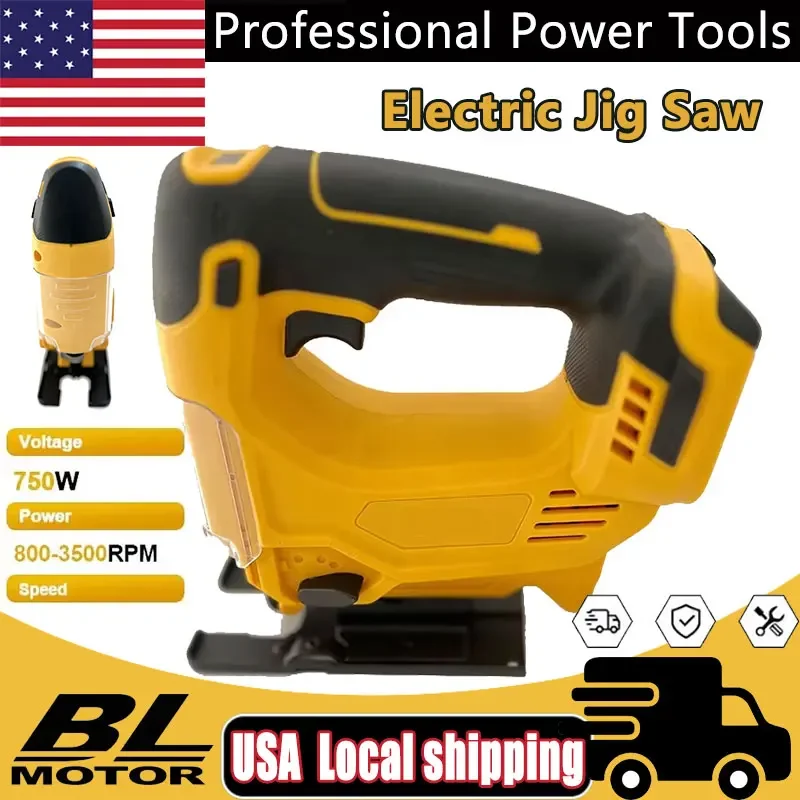 

Fit Dewalt Electric Jig Saw 3000RPM Electric Jig Saw Cordless Jigsaw 3 Gears Multi-Function Adjustable Woodworking Tool